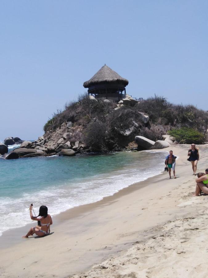 Sierra Tayrona Hostel El Zaino Bagian luar foto